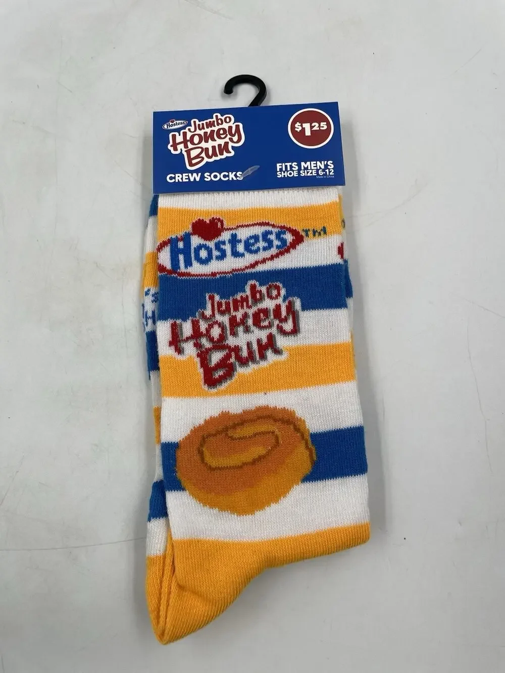 Honey Bun Adult Novelty Socks Sz 6-12